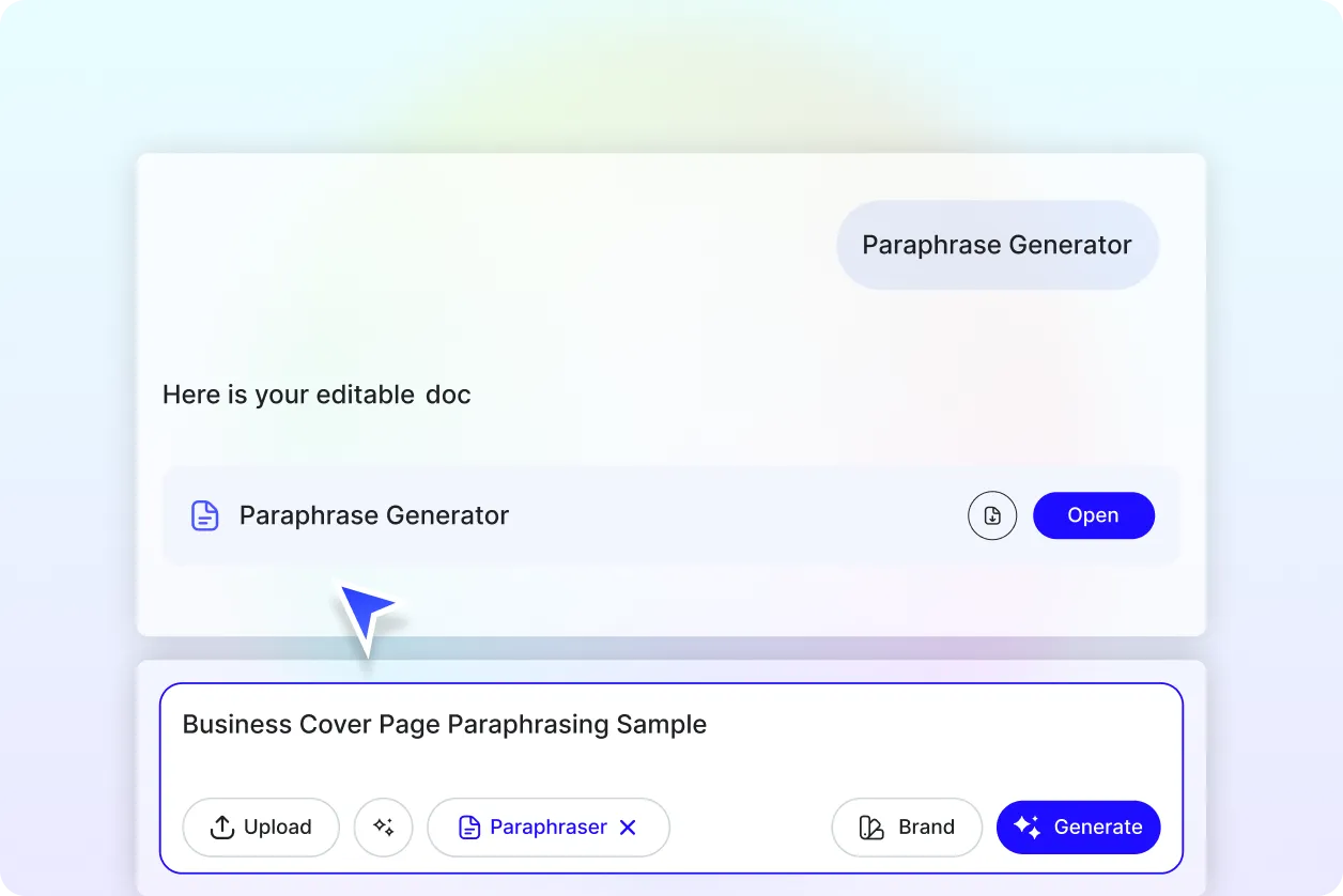 Free AI Paraphraser Generator, Online Text Rewriter Tool